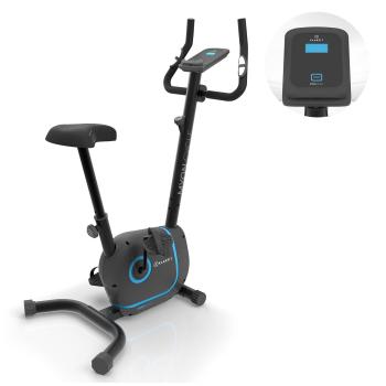 KLARFIT Myon Cycle, bicicletă de exerciții, 12 kg flywheel, SmartCardio Studio, neagră