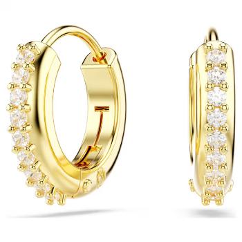 Swarovski Cercei cercuri placate cu aur cu zirconi Matrix 5697228