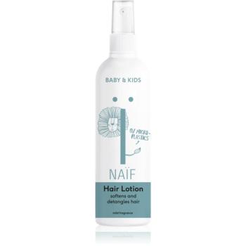 Naif Baby & Kids Hair Lotion balsam hrănitor fără clătire pentru par usor de pieptanat 150 ml