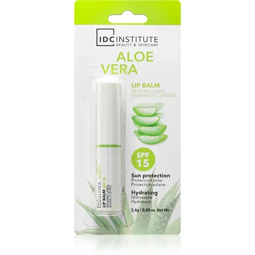 IDC Institute Aloe Vera balsam de buze SPF 15 2.4 g