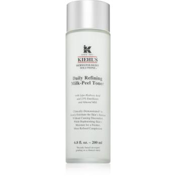 Kiehl's Daily Refining Milk-Peel Toner tonic exfoliant delicat pentru toate tipurile de ten, inclusiv piele sensibila 200 ml