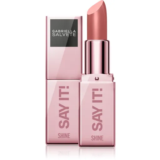 Gabriella Salvete Say It! And Shine! ruj lucios hidratant culoare 02 3,5 g