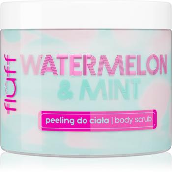 Fluff Watermelon & Mint exfoliant pentru corp 160 ml