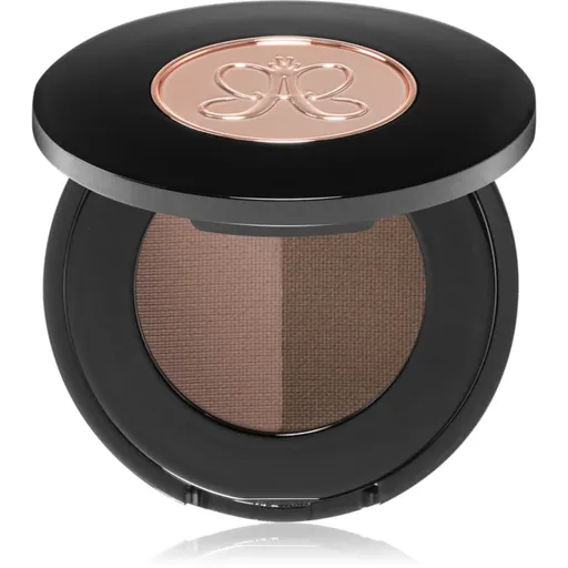 Anastasia Beverly Hills Brow Powder Duo pudră pentru sprâncene culoare Ebony 2x0,8 g