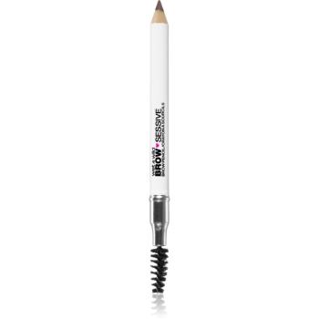 Wet n Wild Brow Sessive creion pentru sprancene cu pensula culoare Dark Brown 0,7 g