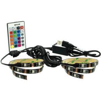 Retlux RLS 102 LED pásik s USB konektorom RGB, 2 x 50 m