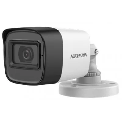 Camera audio TurboHD Hikvision DS-2CE16H0T-ITFS, 5MP, lentila 2.8mm, EXIR IR 30m, microfon