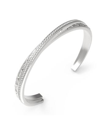 Guess Brățară solidă din oțel Stylish Guess JUBB04584JWRH 6 cm