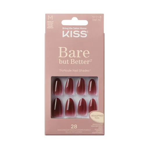 KISS Unghii cu gel Bare-But-Better (Nails) 28 buc