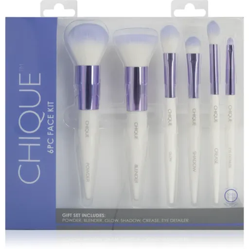 Royal and Langnickel Chique Studio Face set perii machiaj pentru față și ochi