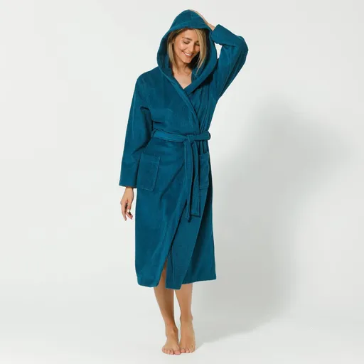 Halat de baie unisex cu glugă și „uscare rapidă”