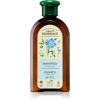 Green Pharmacy Chamomile Shampoo Sampon pentru par deteriorat si slab 350 ml