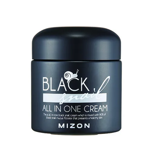 Mizon Crema de piele cu filtrat de secreție de melc negru african 90% (Black Snail All In One Cream) 75 ml
