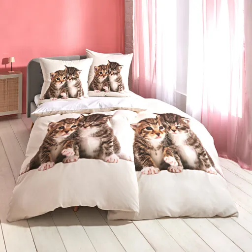 Lenjerie de pat "Pisici" 2 piese
