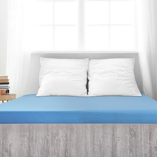 Cearșaf de pat 4Home Mako jersey albastru, albastru, 180 x 200 cm