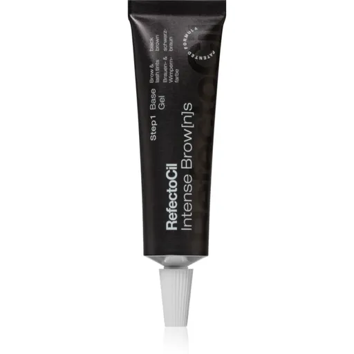 RefectoCil Intense Brow[n]s Base Gel vopsea pentru sprancene si gene cu textura de gel culoare Black Brown 15 ml