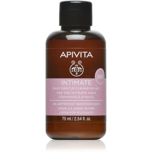 Apivita Intimate Daily Cleansing Gel Gel revigorant pentru igiena intima 75 ml