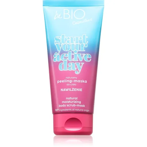 beBIO Start Your Active Day exfoliant de corp hidratant 200 ml