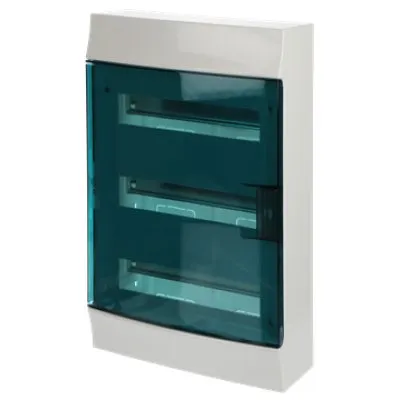 Tablou electric IP41 36 module aparent, usa transparenta ABB 1SPE007717F0621