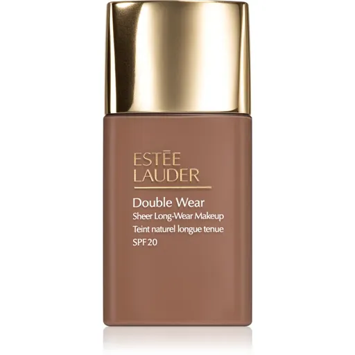 Estée Lauder Double Wear Sheer Long-Wear Makeup SPF 20 make-up usor matifiant SPF 20 culoare 7N1 Deep Amber 30 ml