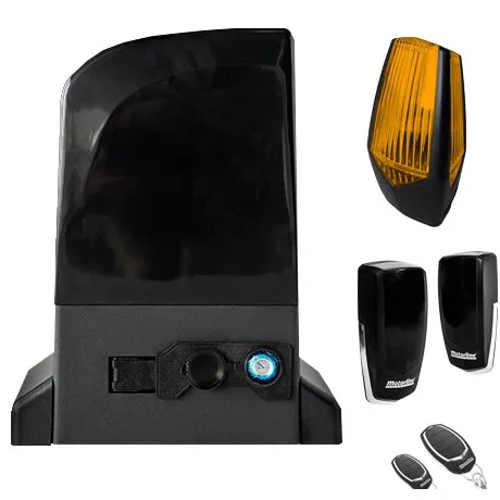 Kit automatizare poarta culisanta Motorline GALO600-KIT, 600KG, motor brushless 36V DC, uz rezidential, compatibilitate MCONNECT LINK