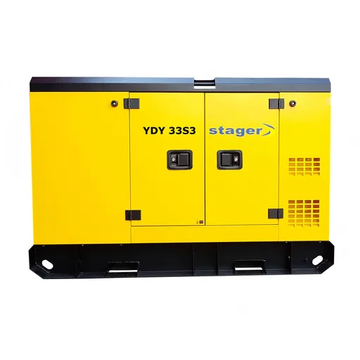 Generator Insonorizat Stager YDY33S3, Silent 1500rpm, Diesel, Trifazat