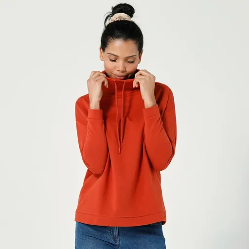 Hanorac Molton cu guler înalt