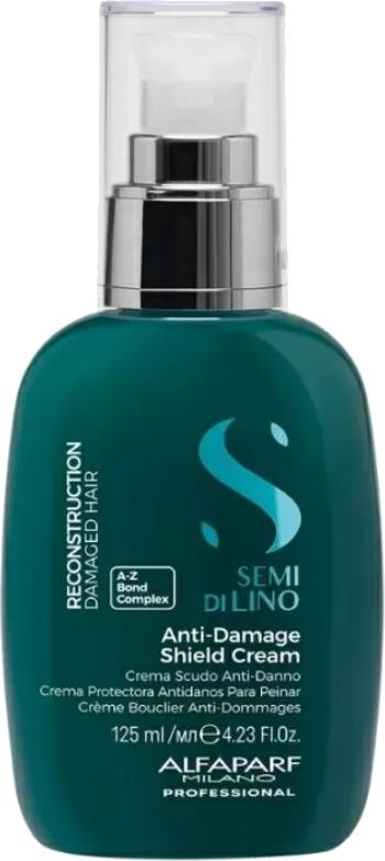 Alfaparf Milano Cremă protectoare pentru părul deteriorat și slăbit Semi Di Lino Reconstruction (Anti-Damage Shield Cream) 125 ml