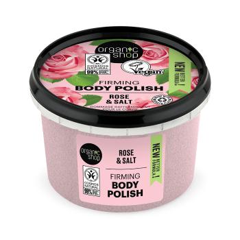 Organic Shop Peeling de corp Trandafiri și sare (Body Polish) 250 ml