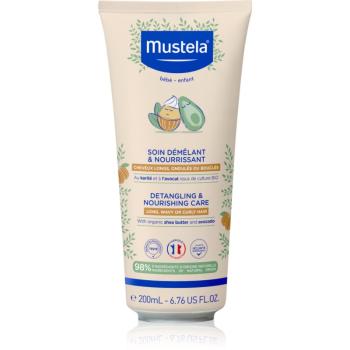 Mustela Detangling & Nourishing sampon pentru copii pentru par usor de pieptanat 200 ml