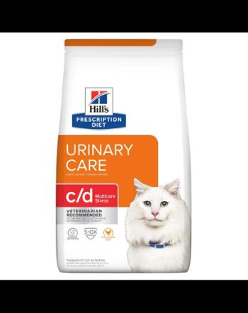 HILL'S Prescription Diet c/d Multicare Stress Dieta veterinara pentru pisici adulte predispuse la stres 3kg