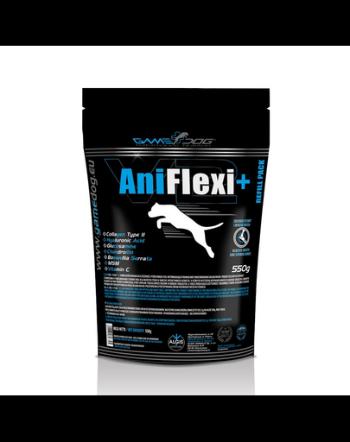 GAME DOG AniFlexi+ V2 Supliment alimentar caini pentru articulatii si oase 550g Refill Pack