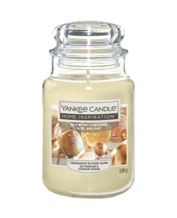 Yankee Candle Lumânare parfumată Home Inspiration mare Glistening Christmas 538 g