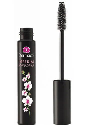 Dermacol Rimel oferă extra lungime și volum genelor (Imperial Mascara) 13 ml Black