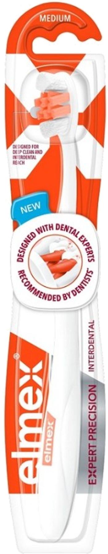 Elmex Periuță de dinți pentru curățare profundă a spațiilor interdentare Expert Precision Caries Protection 1 buc