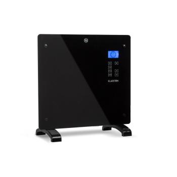 Klarstein Norderney, încălzitor convențional, termostat, temporizator, 1000 W, 20 m², negru