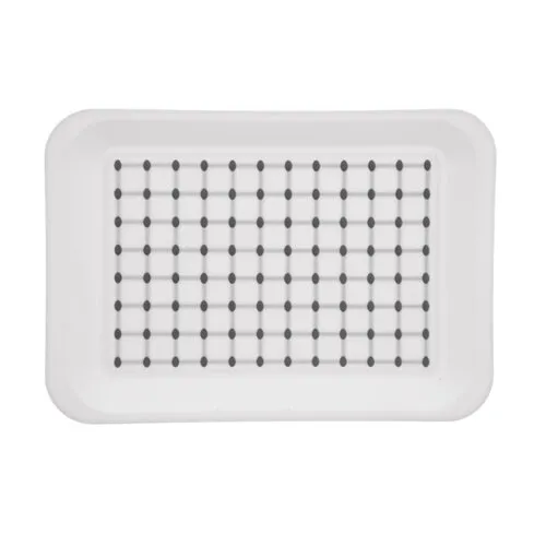 Tavă de plastic Orion 33 x 23 cm,  albă, alb