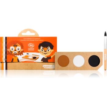 Namaki Color Face Painting Kit Tiger & Fox set pentru copii 1 buc