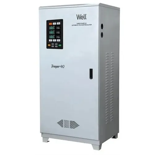 Stabilizator automat de tensiune trifazat Trooper cu servomotor 40KVA/32KW Well AVR-SRV/TRI-TROOPER40KVA-WL