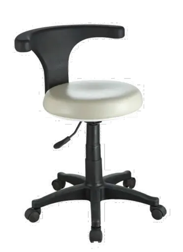 Scaun Taburet cu Spatar si Rotile Ergo pentru Pedichiura ETB Equipment