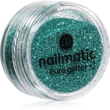 Nailmatic Pure Glitter sclipici pentru față și corp Small Turquoise Glitter 3 g