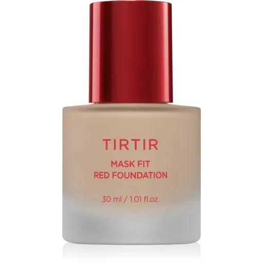 TIRTIR Mask Fit Red Foundation fond de ten lichid iluminator cu efect de hidratare culoare 21N Ivory 30 ml