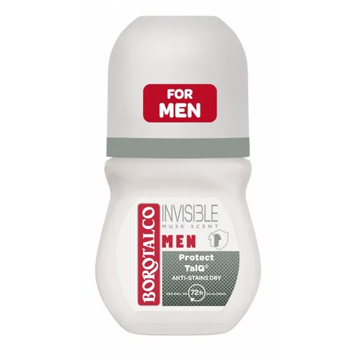 Borotalco Deodorant cu bilă Men Invisible Dry (Deo Roll-On) 50 ml