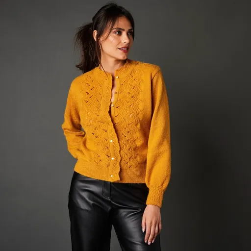 Pulover cu gât rotund