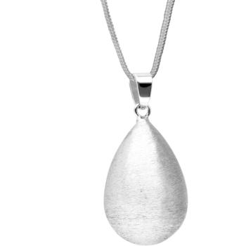 Bola DROP SHAPE clopoțel de maternitate Silver 1 buc