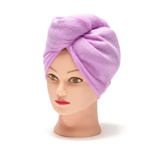 Prosop cap coafor din material lila Oranjollie