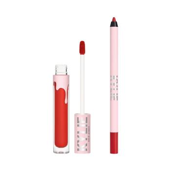 Kylie Cosmetics Set Velvet Liquid Lipstick + Lip Liner 405 Red Velvet