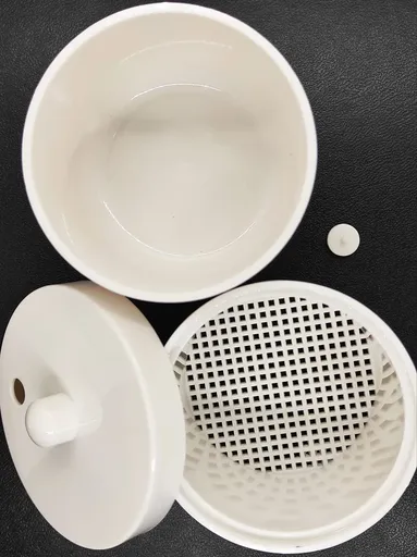 Recipient pentru Dezinfectat Capetele de Freza, White