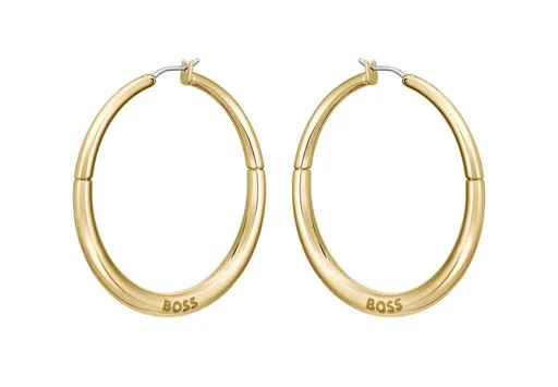 Hugo Boss Cercei rotunzi placați cu aur June 1580570
