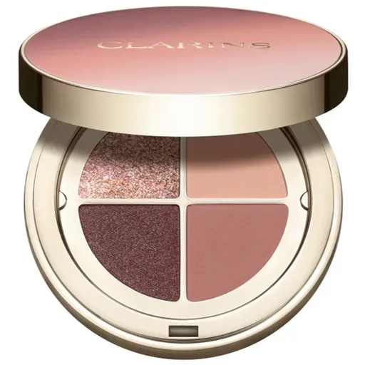 Clarins Ombre 4 Colour Eye Palette paletă cu farduri de ochi pentru un efect de lunga durata culoare 01 - Fairy Tale Nude Gradation 4.2 g